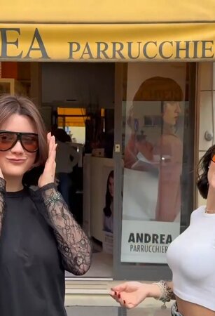 selfie andrea parrucchieri